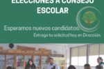 ELECCIONES CONSEJO ESCOLAR. PRESENTACIÓN DE CANDIDATURAS.