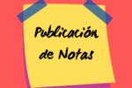 ENTREGA DE NOTAS E INFORMES DE ASIGNATURAS NO SUPERADAS.