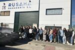 VISITA DE LOS ALUMNOS DE GASA A LA EMPRESA RUSAMA.